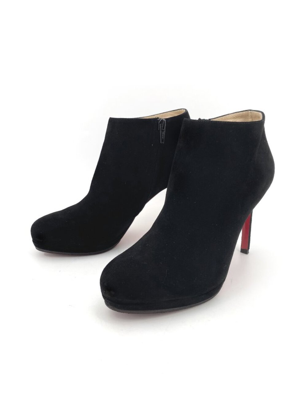 Louboutin Ankle boots US7 - Nubuck - Black - Good condition